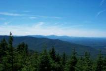 View from just above the cabin