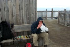 Dome catching a bite