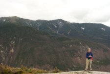 Dome in front of the Franconia Ridge