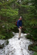 On May 21, it was still snowy