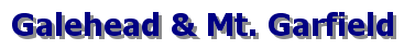 Galehead & Mt. Garfield