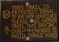 What ever you do, don't go up there!