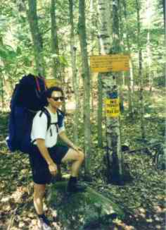 Rob at the trailhead